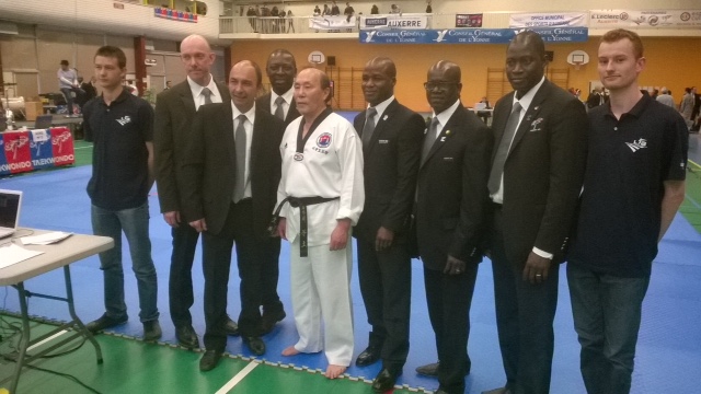 Maitre Lee Moon Ho Champion de France Technique 2015 (Auxerre)