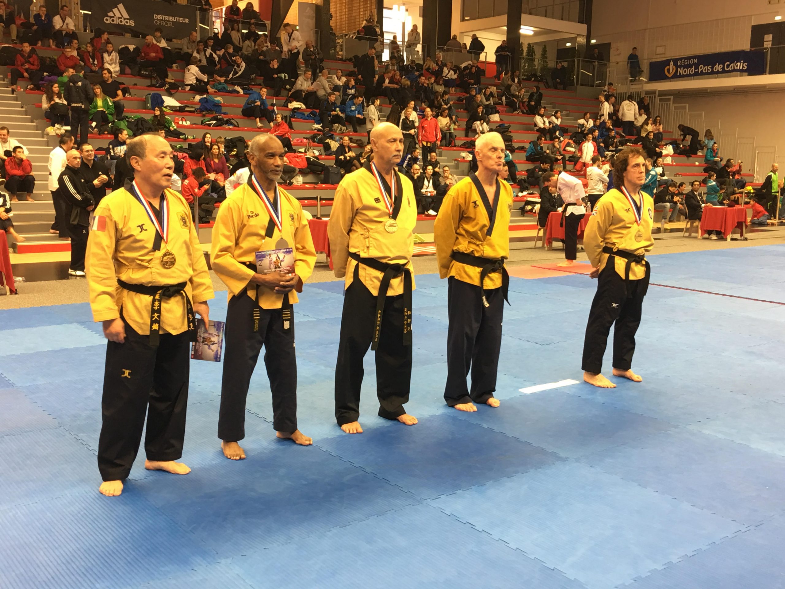 Gold medal at  5th OPEN INTERNATIONAL in LILLE, France